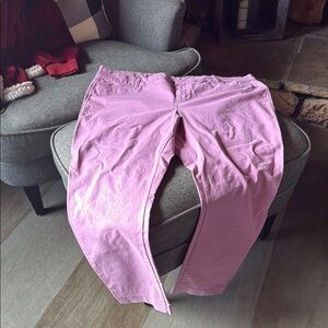 Pink Casual Pants